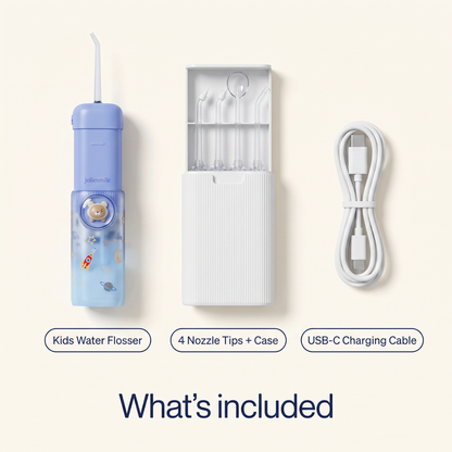 The “Nothing To Tolerate”™ Kids Water Flosser