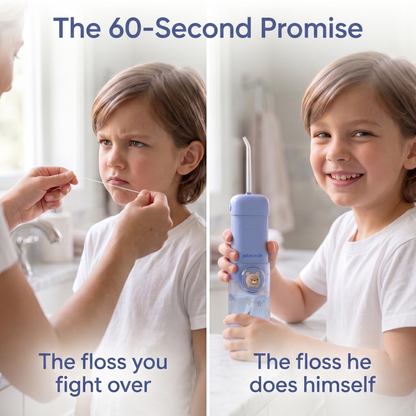 The “No Fight”™ Kids Water Flosser