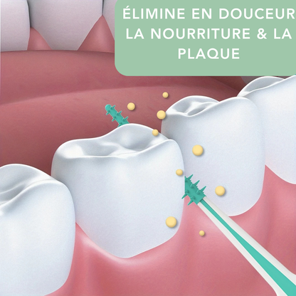 Brossettes interdentaires menthe - Lot de 100