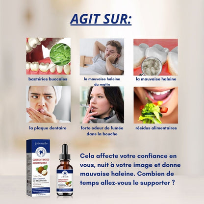 Bain de bouche concentré Offert