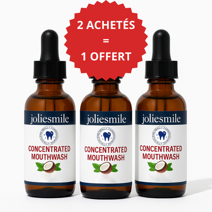 3x Bain de bouche concentré