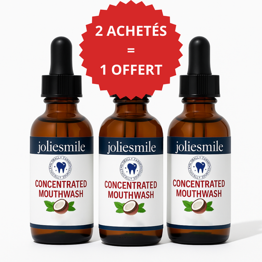 3x Bain de bouche concentré