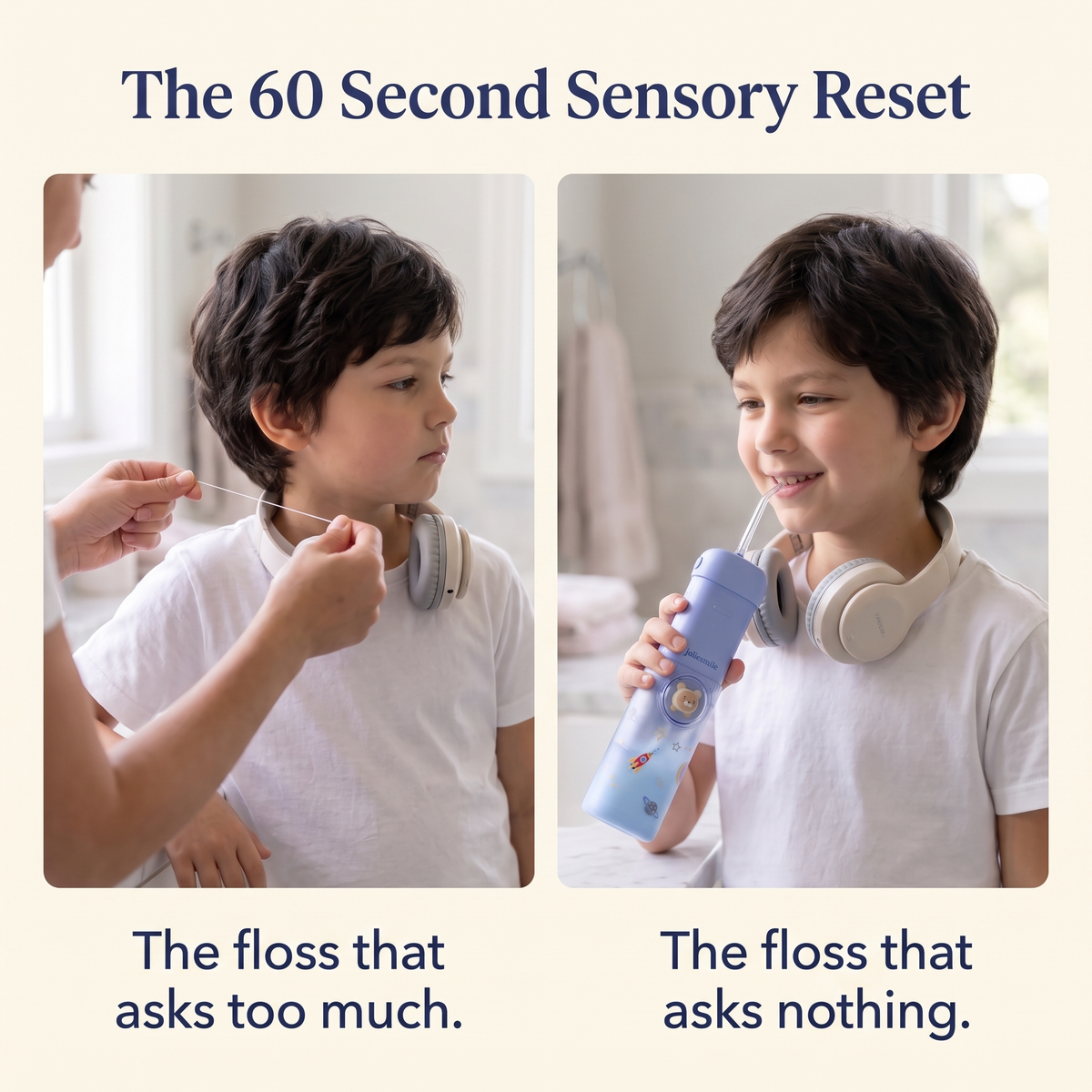 The “Nothing To Tolerate”™ Kids Water Flosser