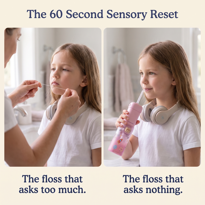 The “Nothing To Tolerate”™ Kids Water Flosser