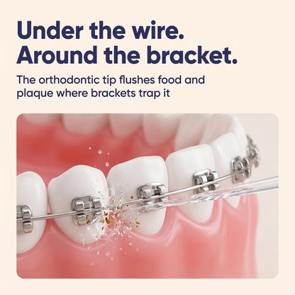 The “Braces Proof”™ Kids Water Flosser